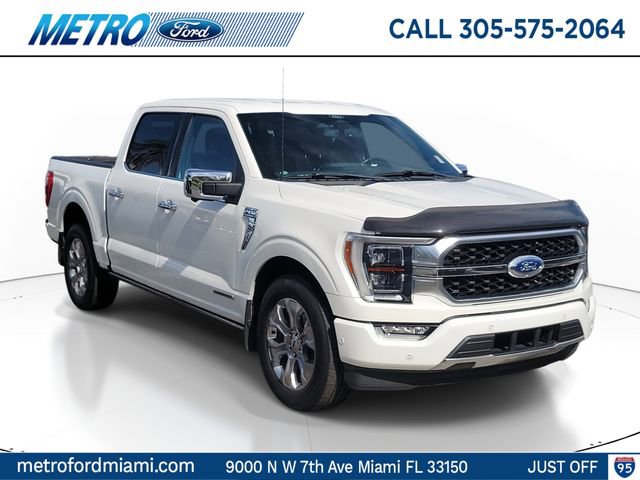 Certified 2022 Ford F150 Platinum w/ Equipment Group 701A High