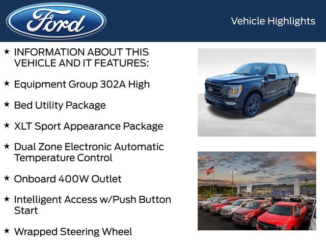 Certified 2023 Ford F150 XLT w/ Equipment Group 302A High image 11