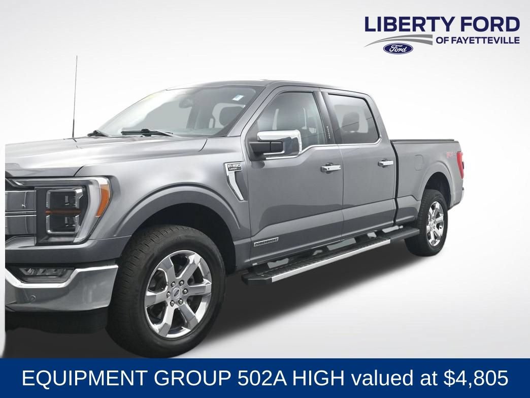Certified 2023 Ford F150 Lariat w/ Equipment Group 502A High AWD/4WD 360° Tour