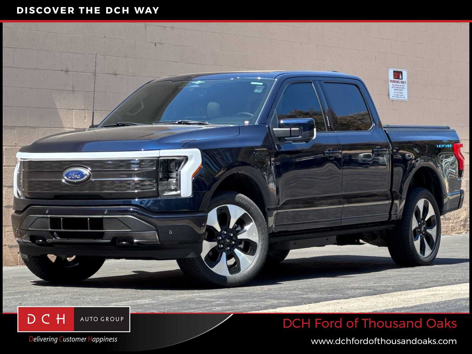Certified 2023 Ford F150 Lightning Platinum