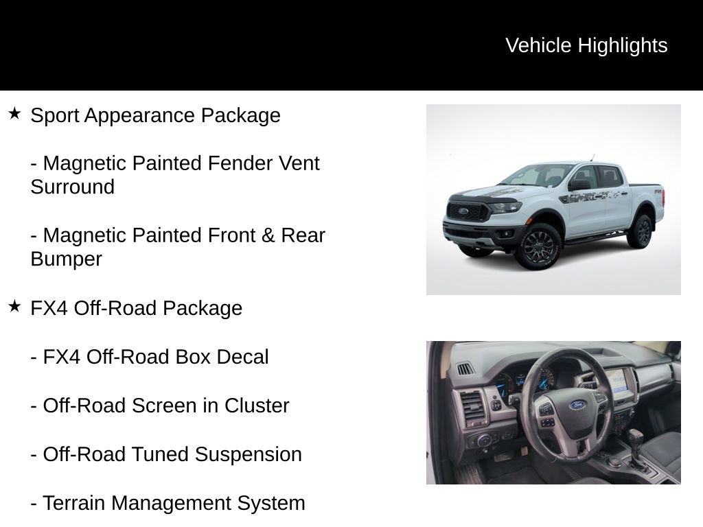 Certified 2022 Ford Ranger XLT w/ Equipment Group 302A High image 16