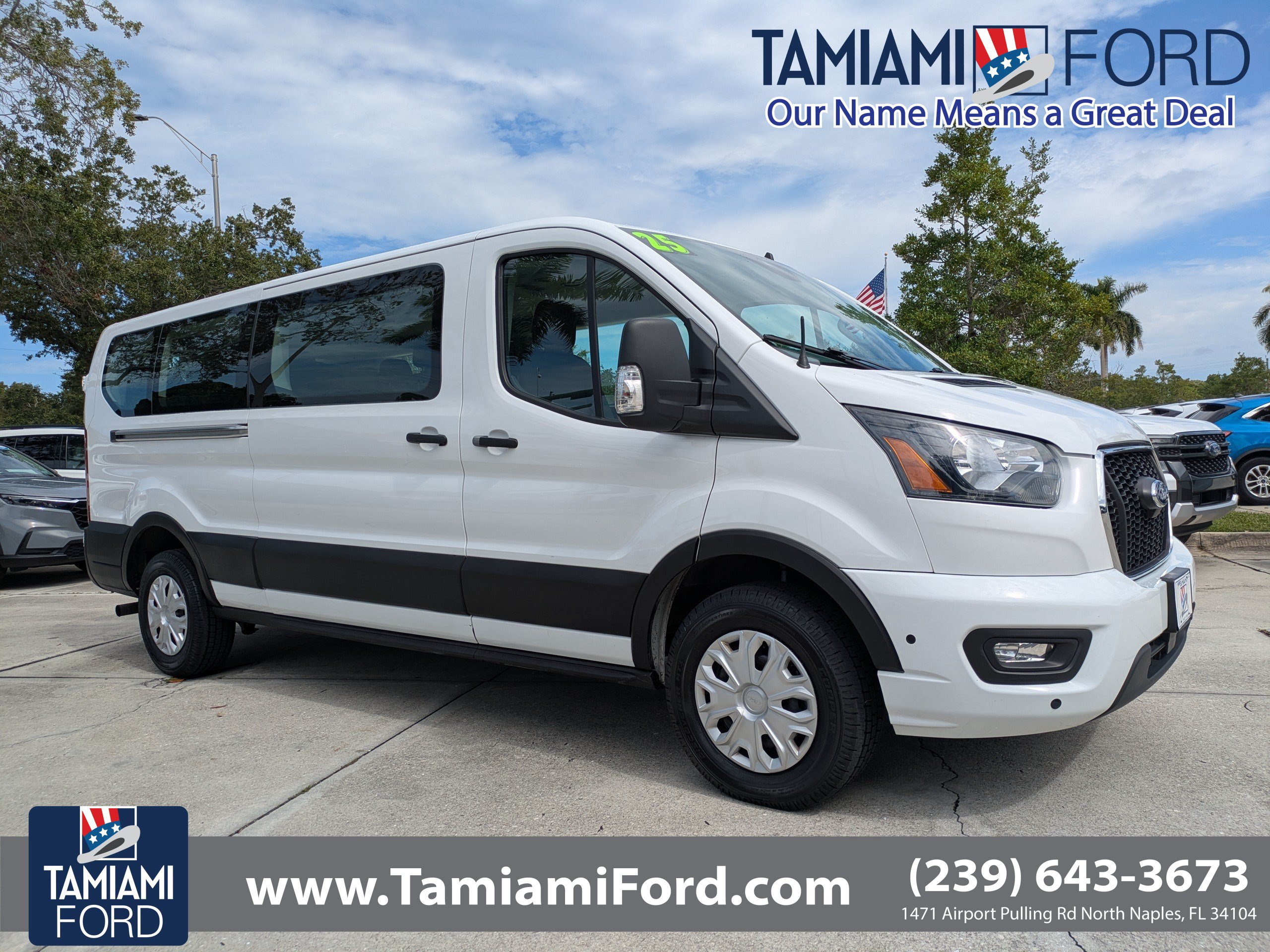 Certified 2025 Ford Transit 350 XLT