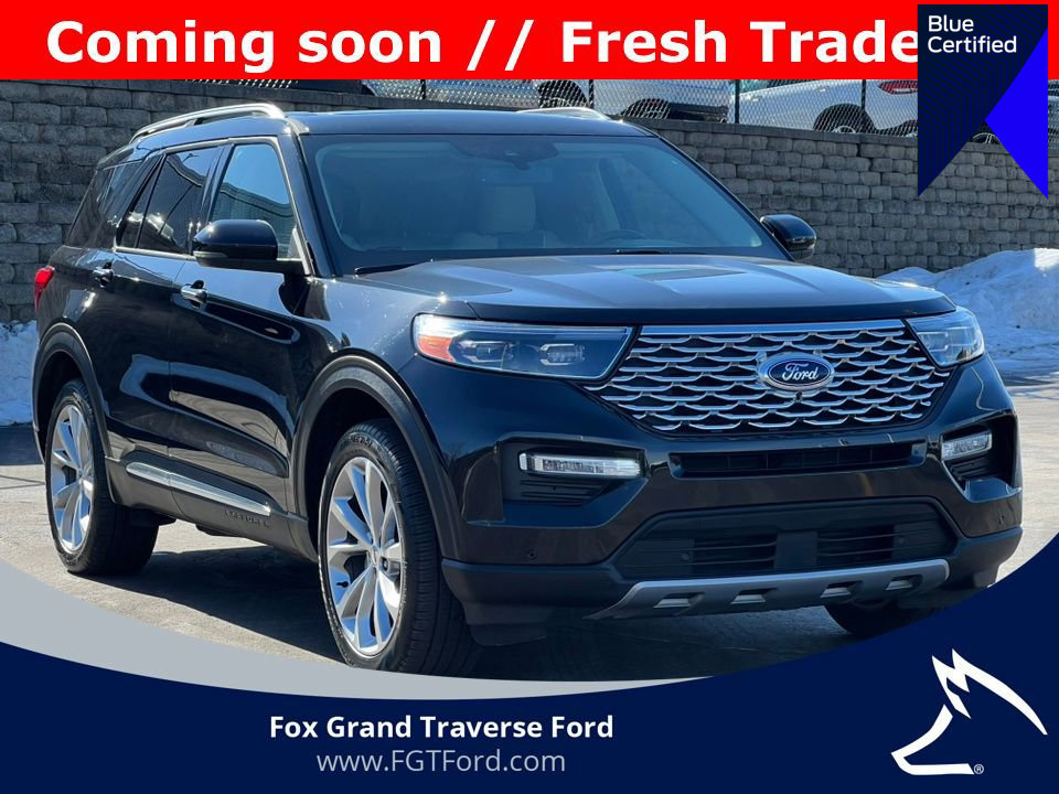 Certified 2023 Ford Explorer Platinum w/ Technology Package image 1