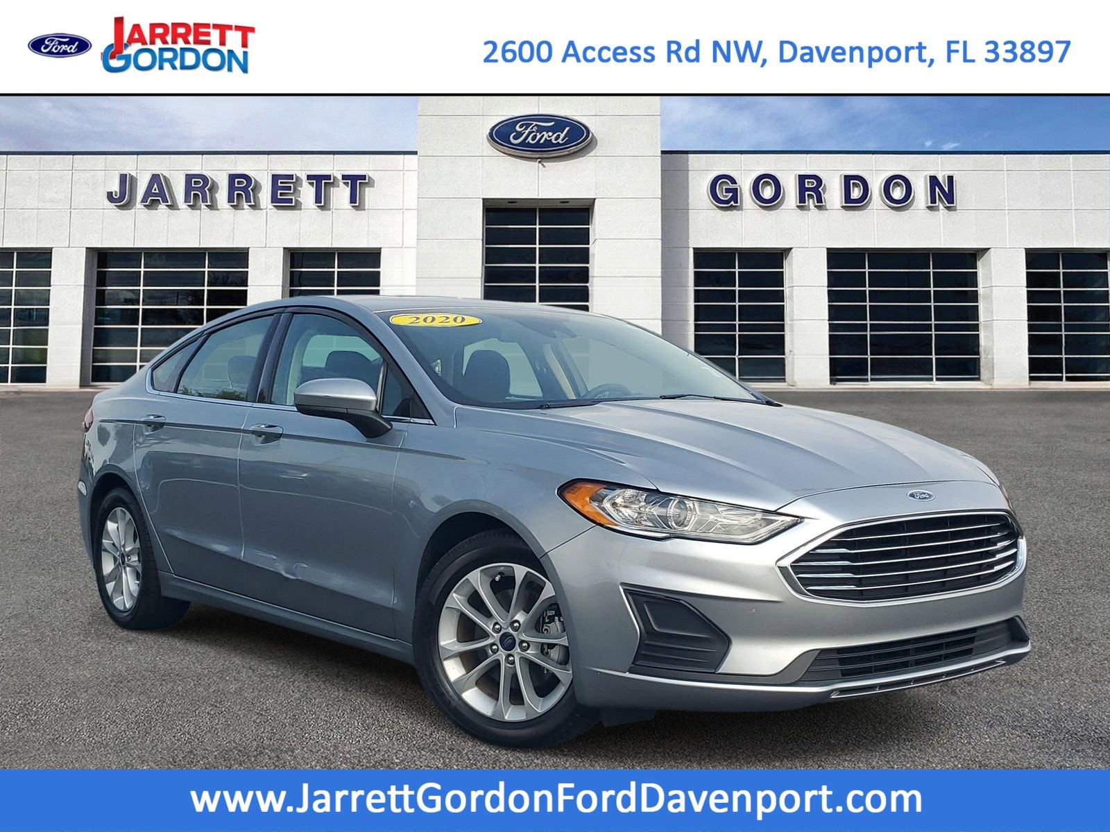 Certified 2020 Ford Fusion SE FWD image 1