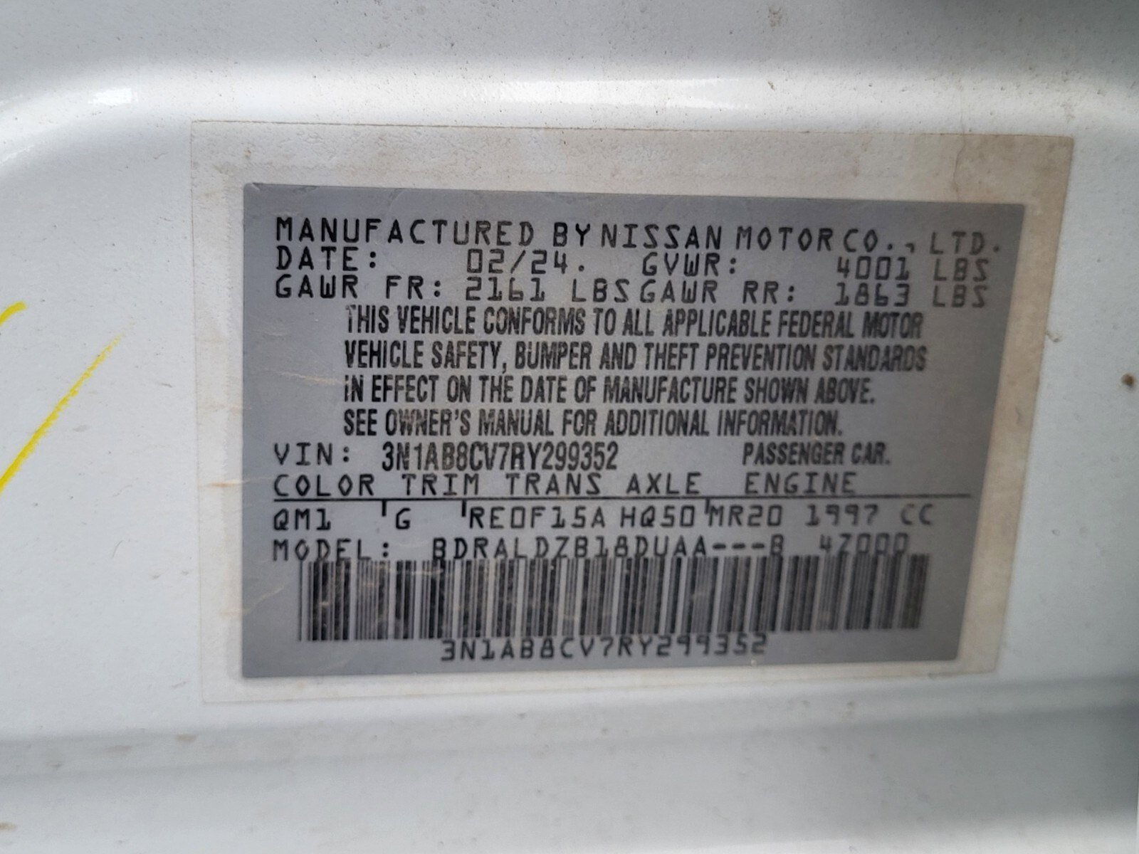 Used 2024 Nissan Sentra SV w/ All-Weather Package FWD image 34