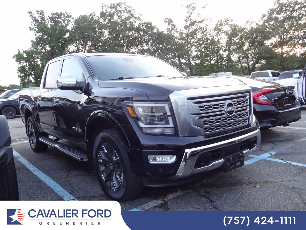 Used 2023 Nissan Titan Platinum Reserve w/ Moonroof Package