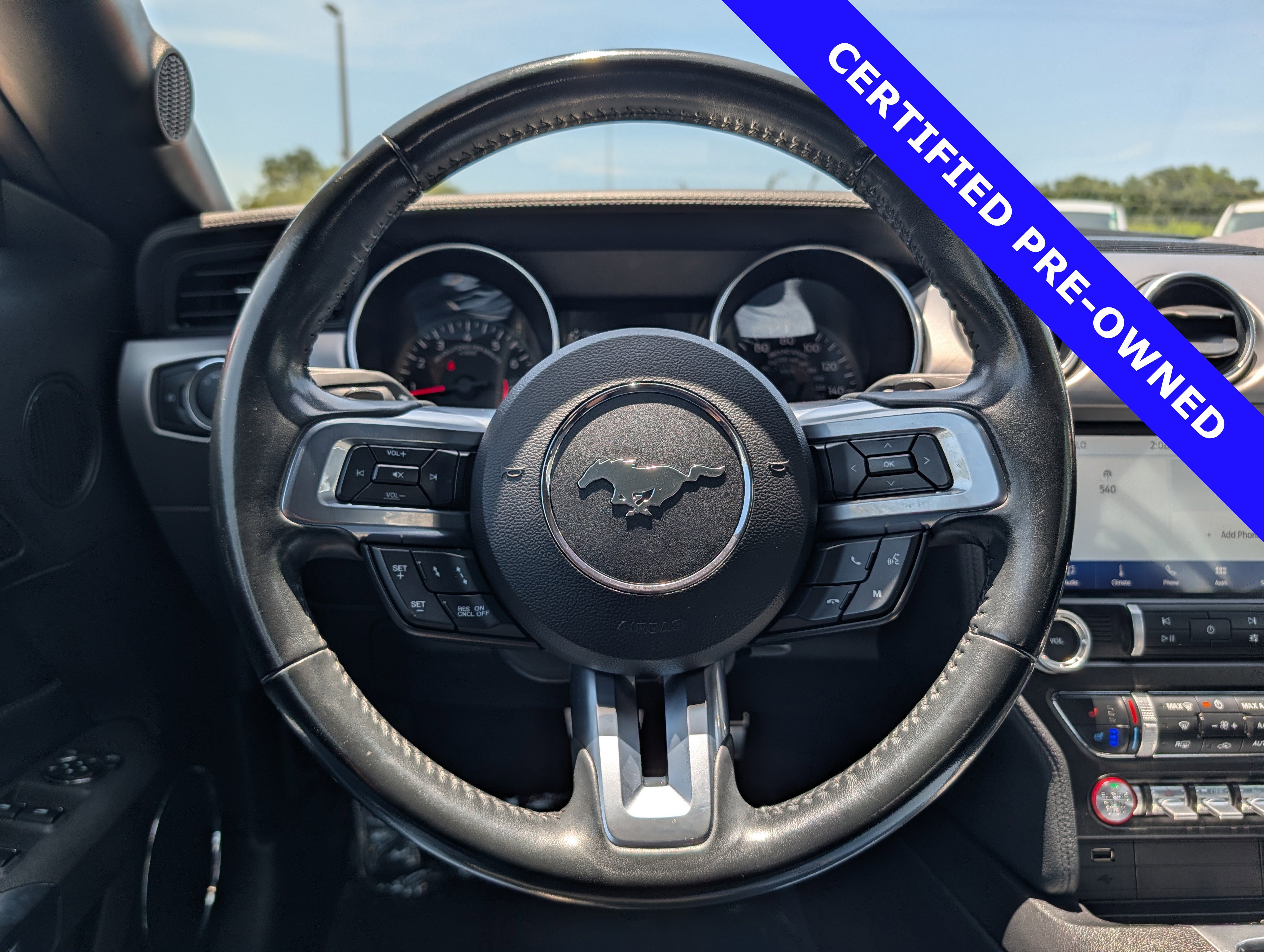 Certified 2020 Ford Mustang Premium w/ Ford Safe & Smart Package RWD image 23