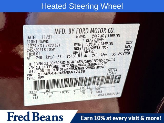 Certified 2022 Ford Edge SEL w/ Convenience Package image 35