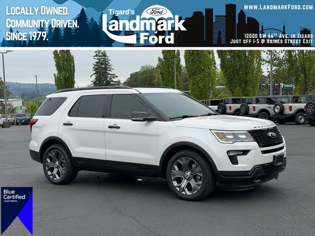 Certified 2018 Ford Explorer Sport w/ Equipment Group 401A