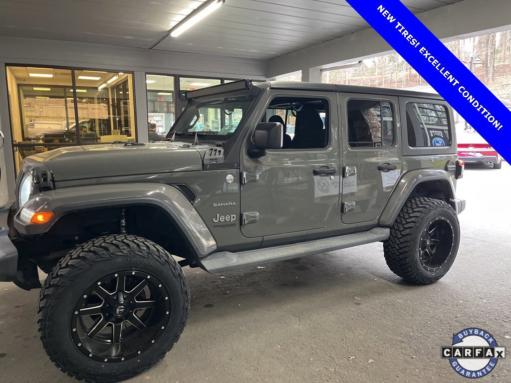Used 2020 Jeep Wrangler Unlimited Sahara image 3