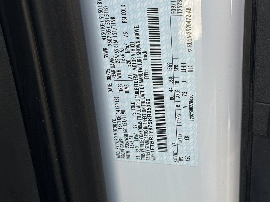 Certified 2025 Ford Transit 250 Low Roof w/ Exterior Upgrade Package RWD image 26