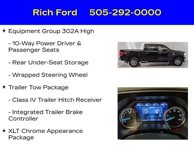 Certified 2023 Ford F150 XLT w/ Equipment Group 302A High AWD/4WD image 24