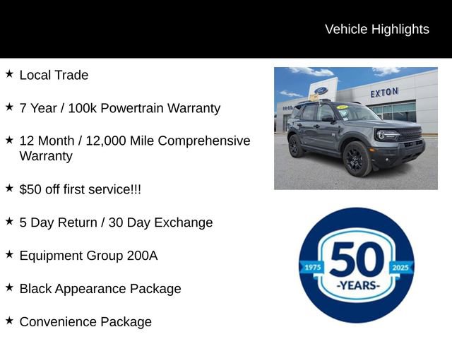 Certified 2025 Ford Bronco Sport Big Bend w/ Convenience Package image 7