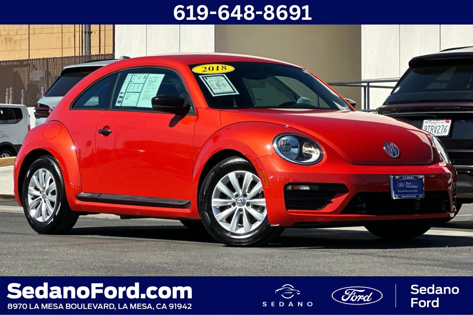 Used 2018 Volkswagen Beetle 2.0T S image 1