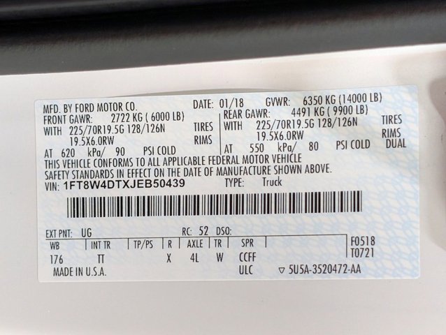 Certified 2018 Ford F450 Limited AWD/4WD image 29