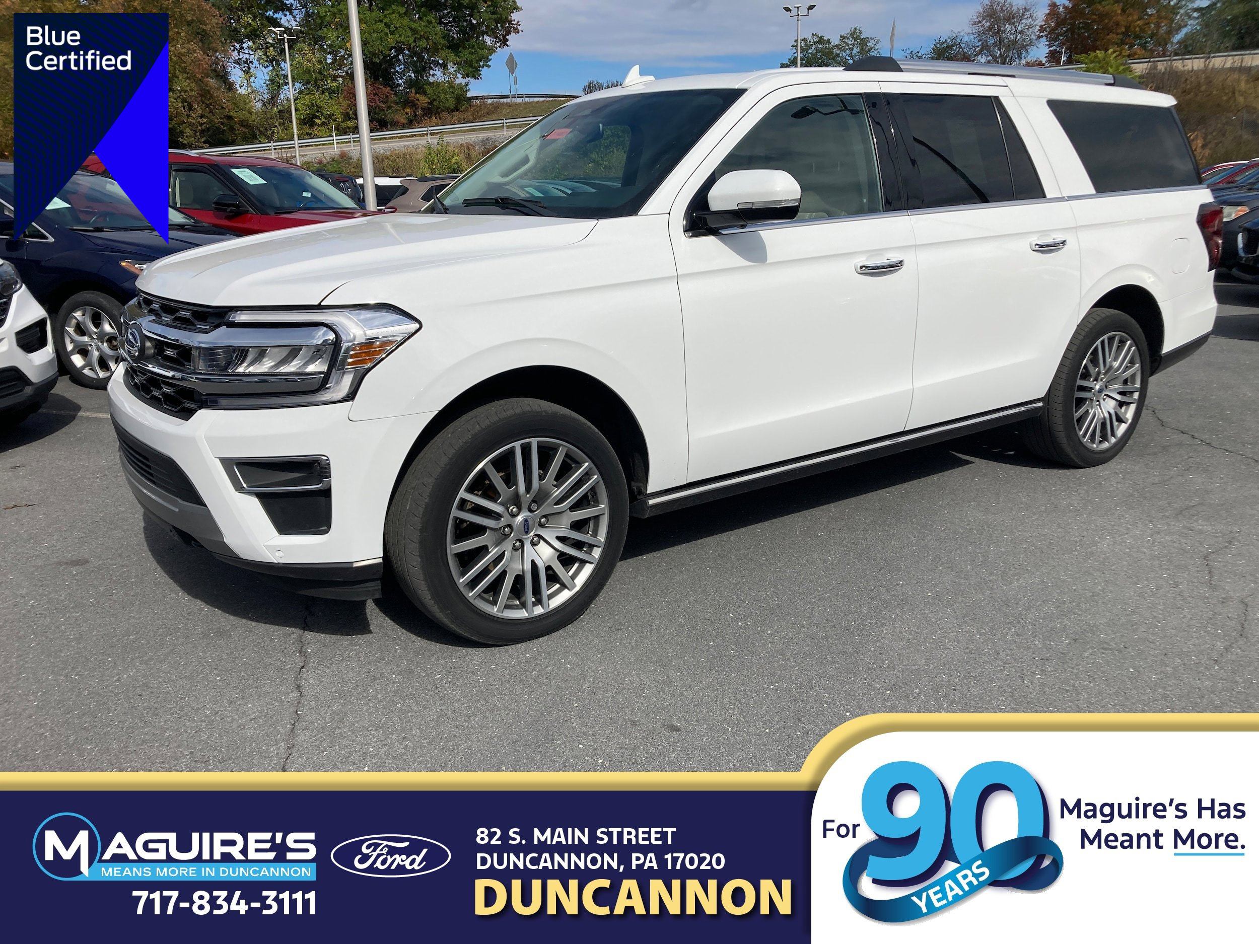 Certified 2022 Ford Expedition Max Limited