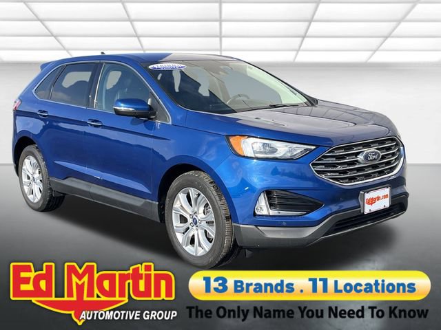 Certified 2021 Ford Edge Titanium w/ Cargo Accessory Package image 1