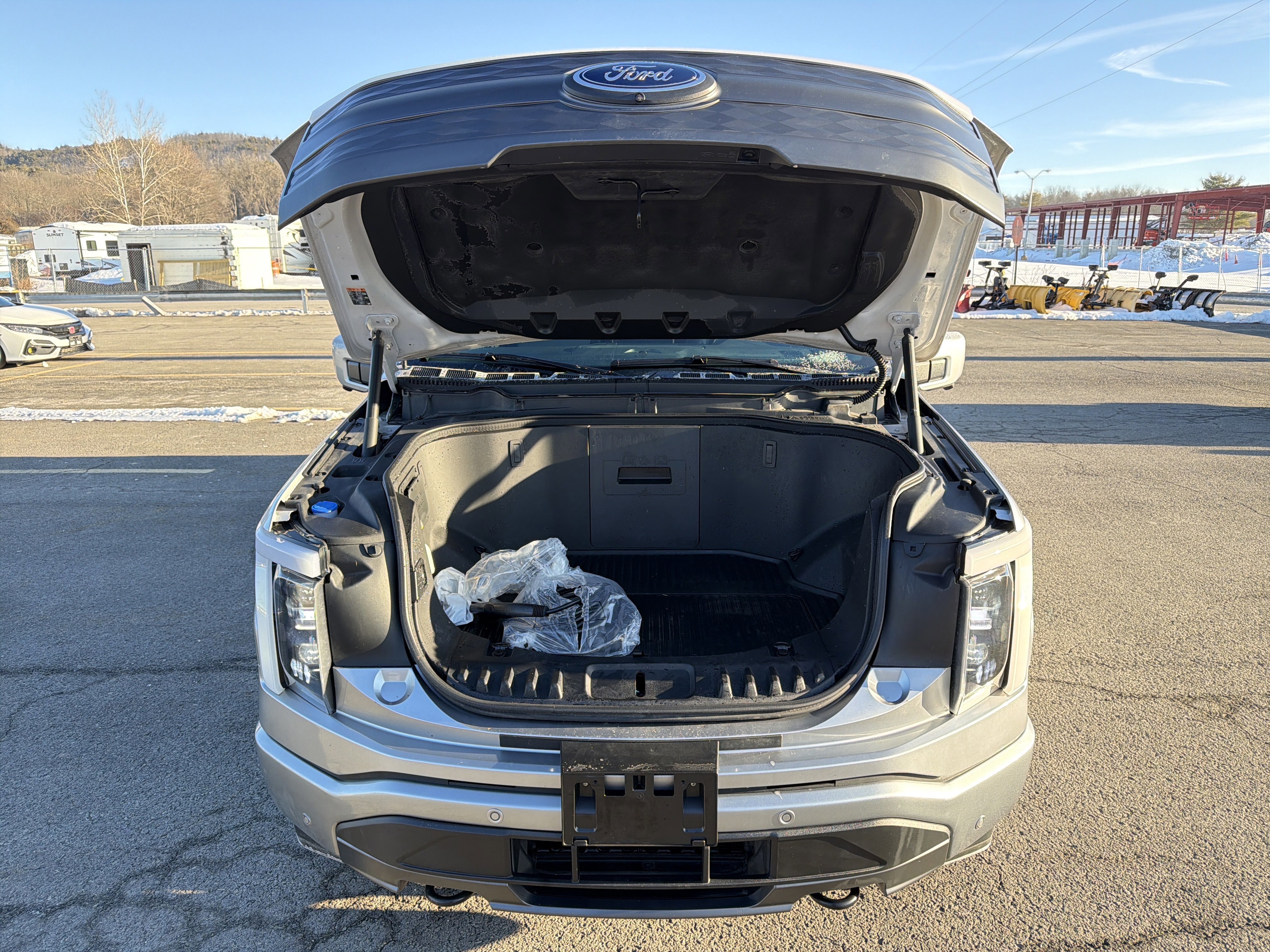 Certified 2023 Ford F150 Lightning Lariat w/ Max Trailer Tow Package image 10