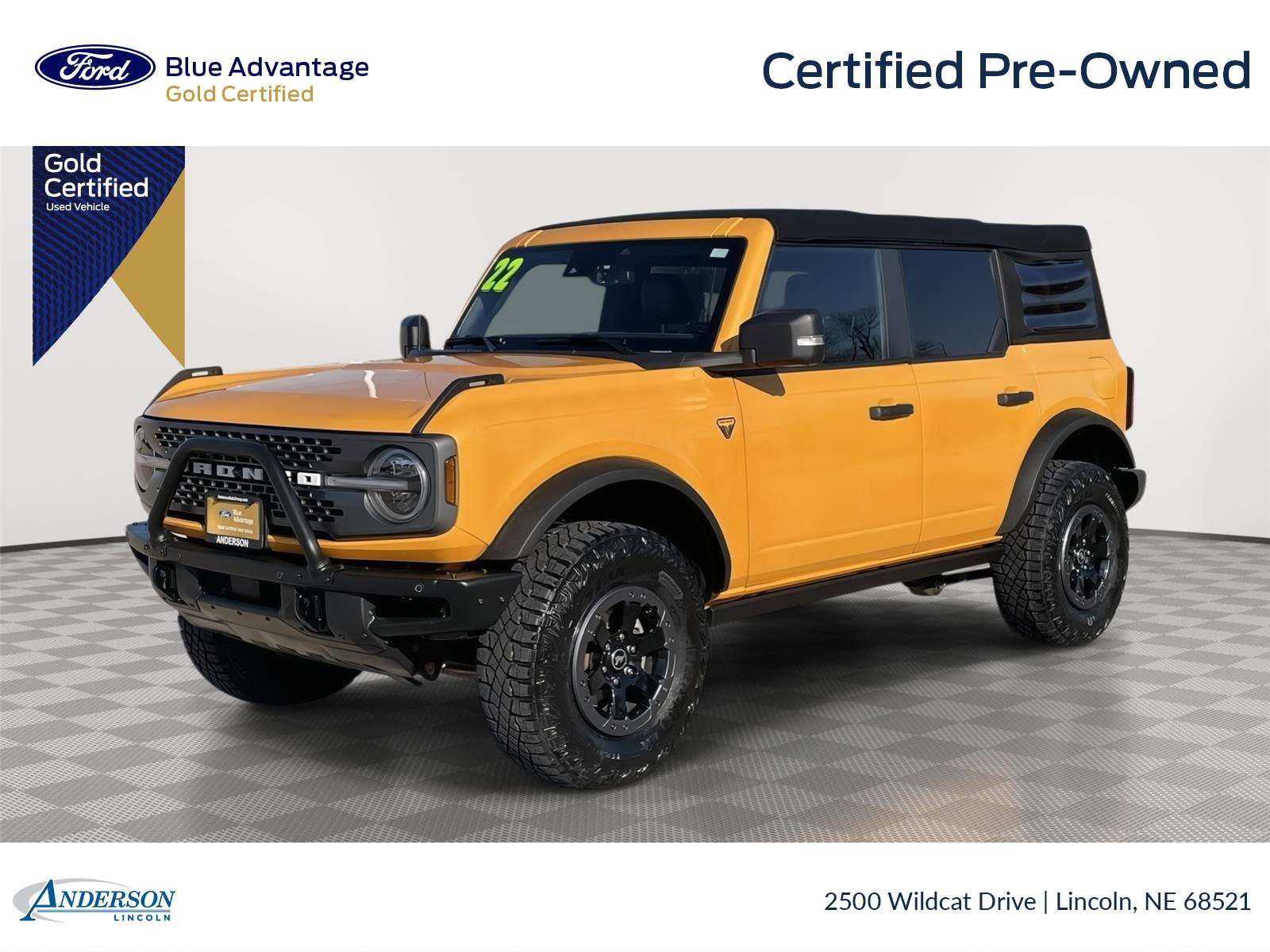 Certified 2022 Ford Bronco Badlands AWD/4WD image 1
