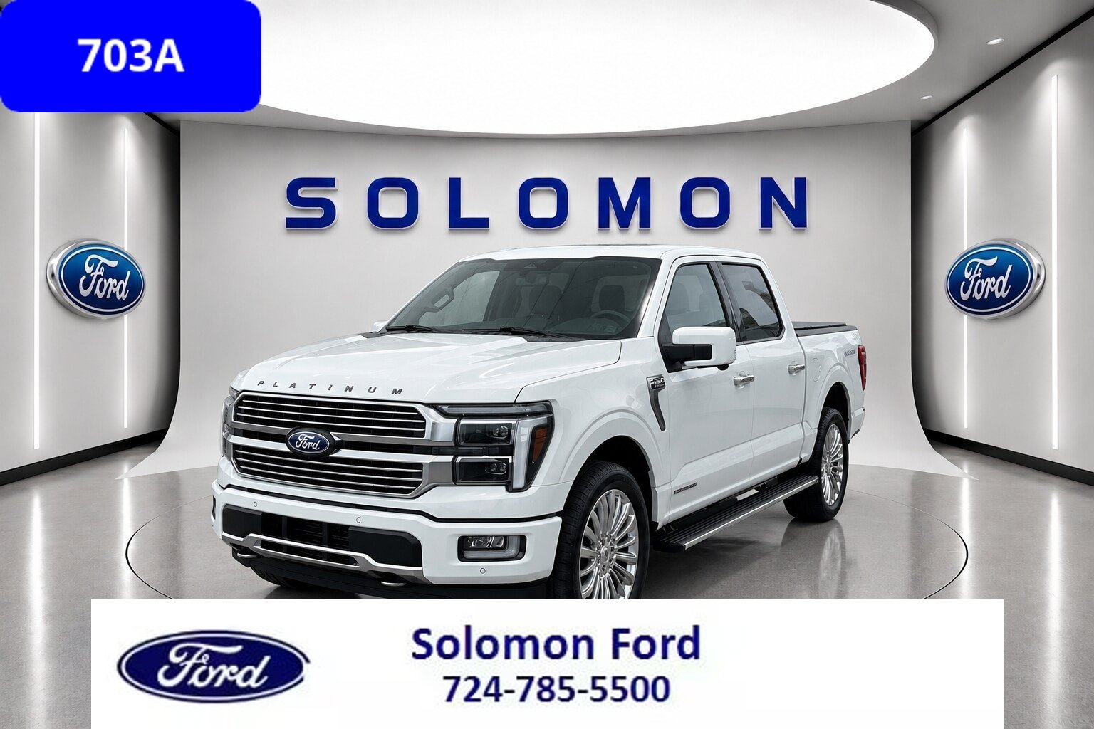 Certified 2024 Ford F150 Platinum w/ Equipment Group 703A Plus