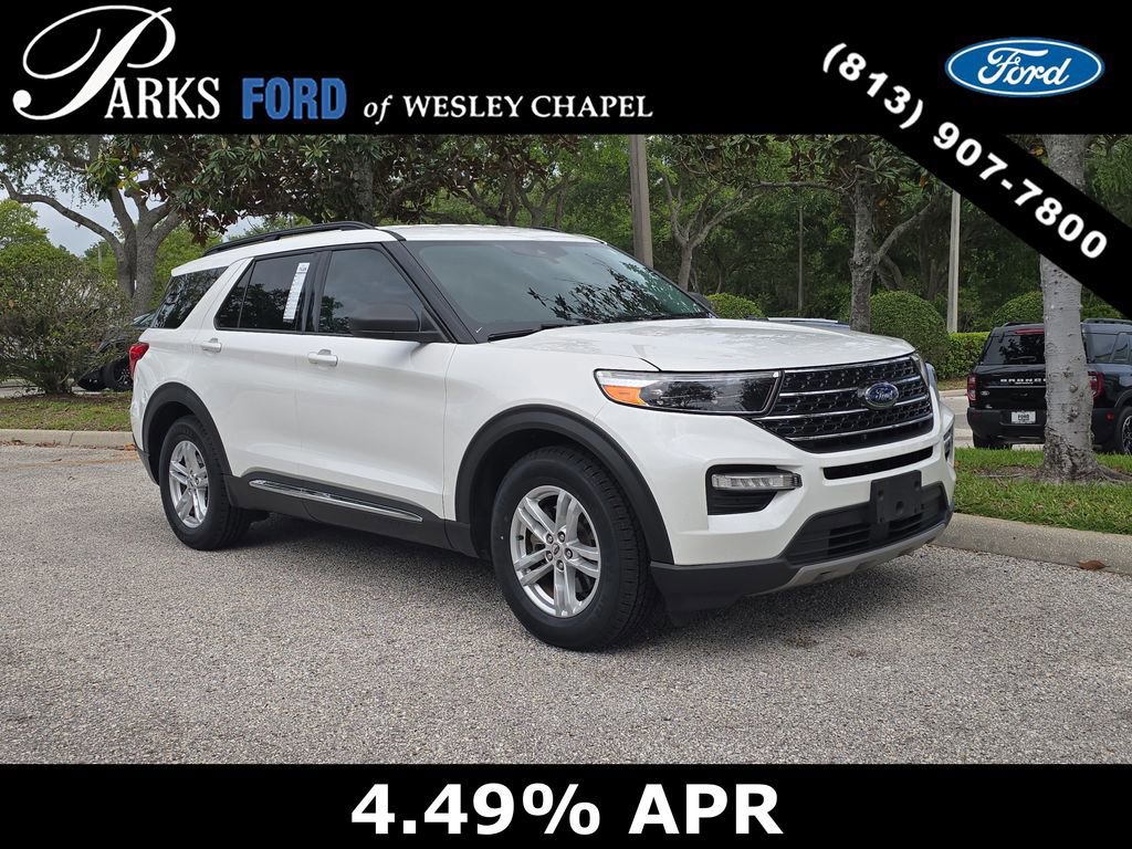 Certified 2021 Ford Explorer XLT w/ Equipment Group 202A image 1