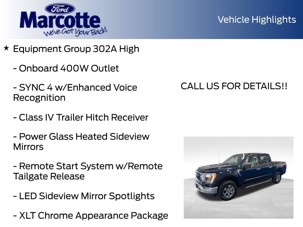Certified 2023 Ford F150 XLT w/ Equipment Group 302A High AWD/4WD image 8