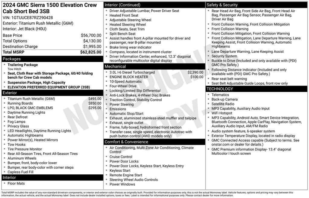 Used 2024 GMC Sierra 1500 Elevation AWD/4WD image 5