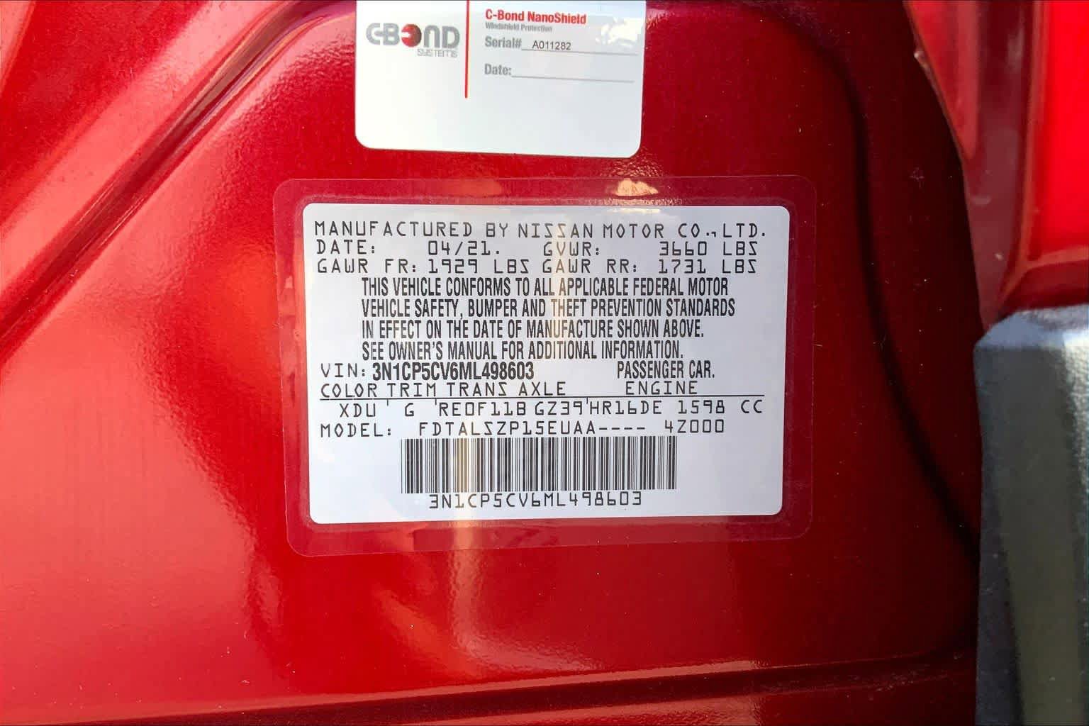 Used 2021 Nissan Kicks SV FWD image 37