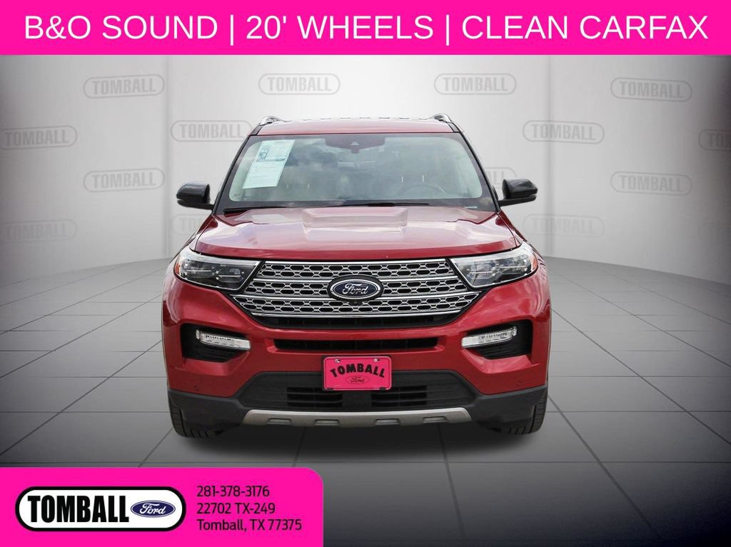 Certified 2021 Ford Explorer Limited w/ Equipment Group 301A RWD image 2