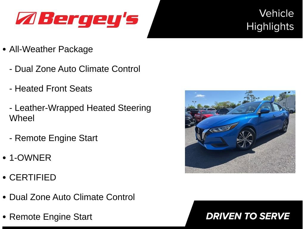 Used 2023 Nissan Sentra SV w/ All-Weather Package FWD image 5