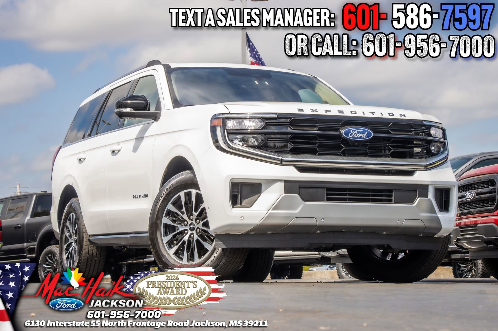 Certified 2025 Ford Expedition Platinum