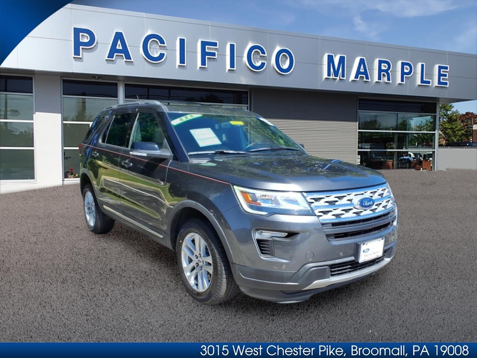 Certified 2018 Ford Explorer XLT w/ Equipment Group 202A