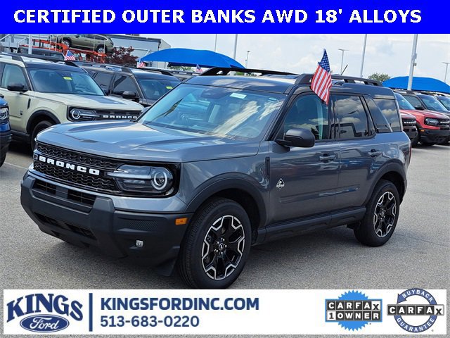 Certified 2025 Ford Bronco Sport Outer Banks