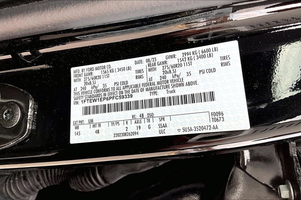Certified 2023 Ford F150 XLT w/ Equipment Group 302A High AWD/4WD image 32