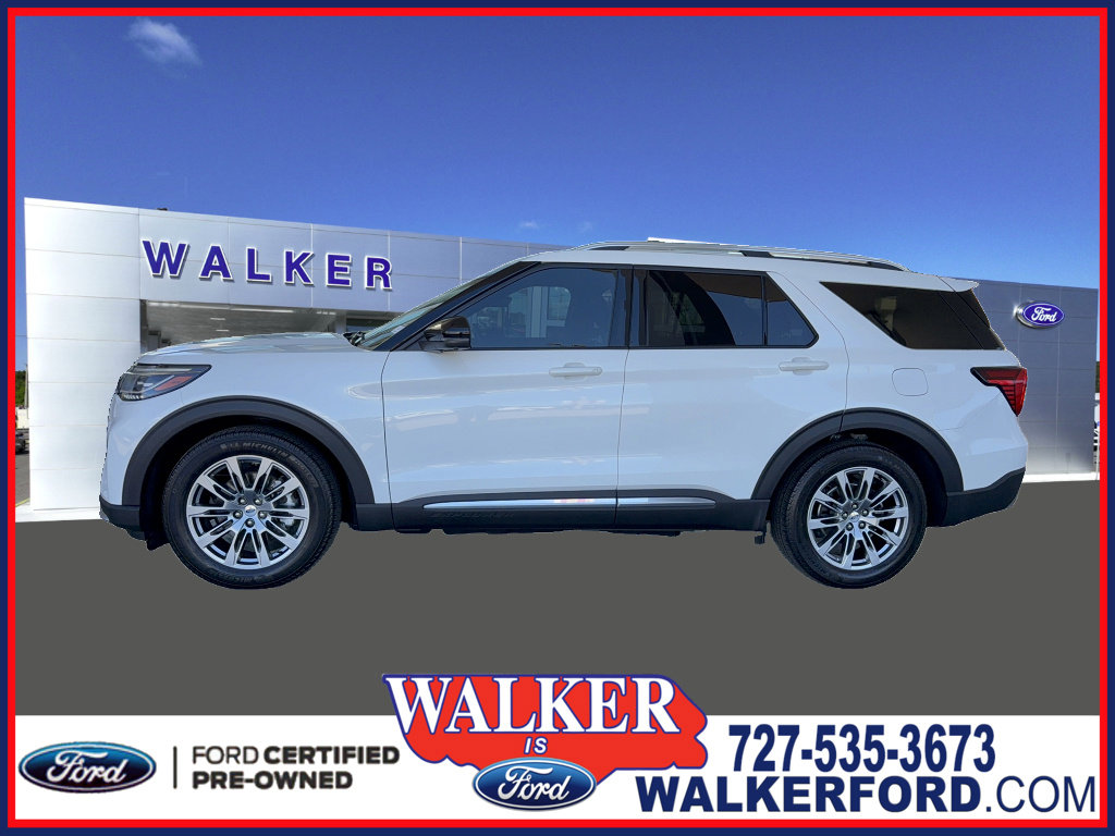 Certified 2025 Ford Explorer Platinum