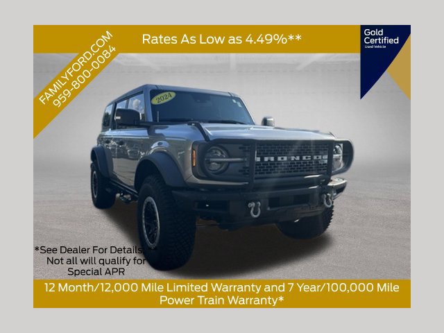 Certified 2024 Ford Bronco Badlands