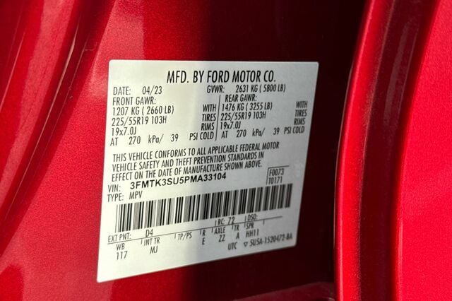 Certified 2023 Ford Mustang Mach-E Premium AWD/4WD image 29