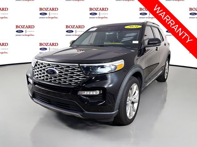 Certified 2021 Ford Explorer Platinum w/ Equipment Group 601A AWD/4WD image 3