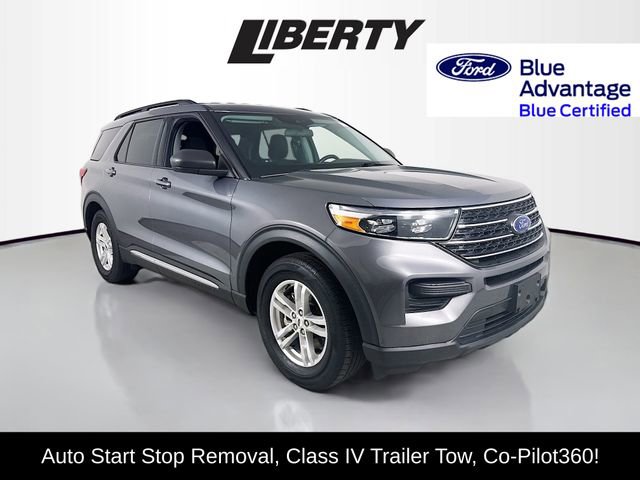 Certified 2022 Ford Explorer XLT w/ Class IV Trailer Tow Package