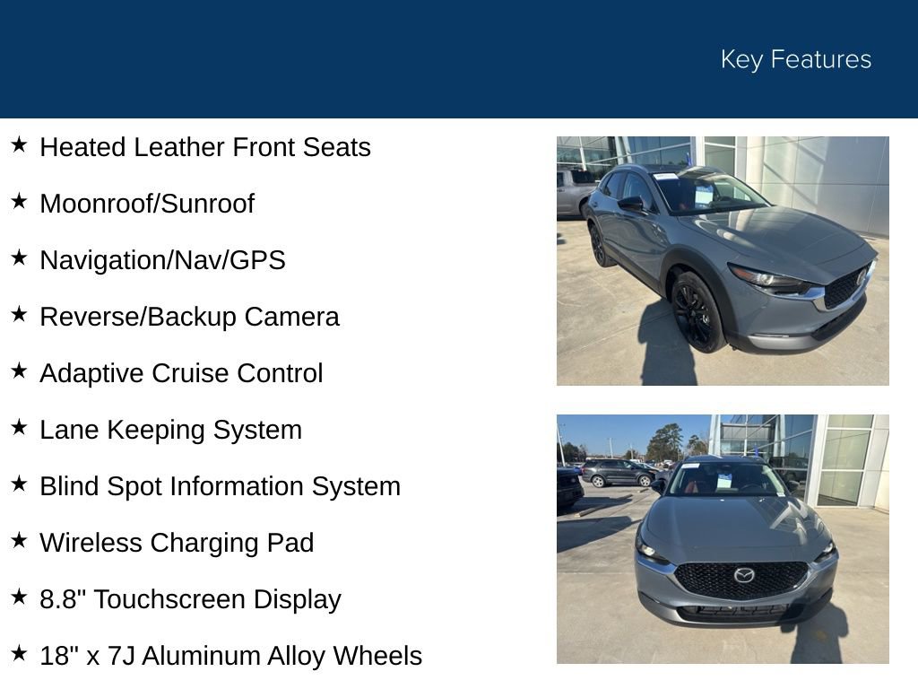 Used 2024 MAZDA CX-30 AWD 2.5 S w/ Preferred Package image 34