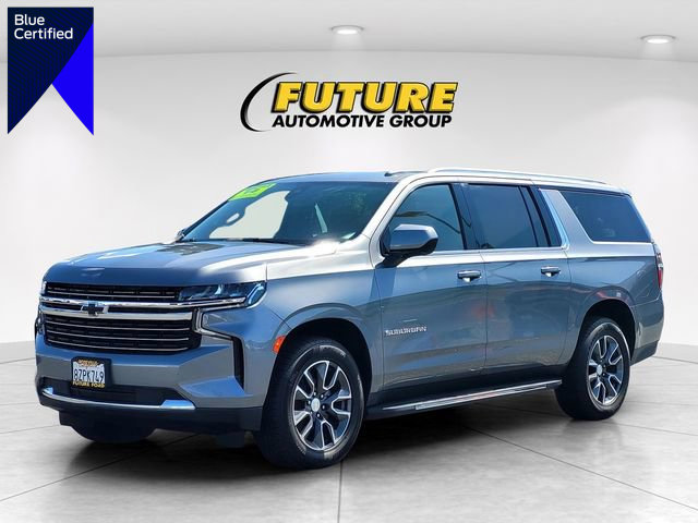 Used 2021 Chevrolet Suburban LT w/ Rear Media and Nav Package image 1