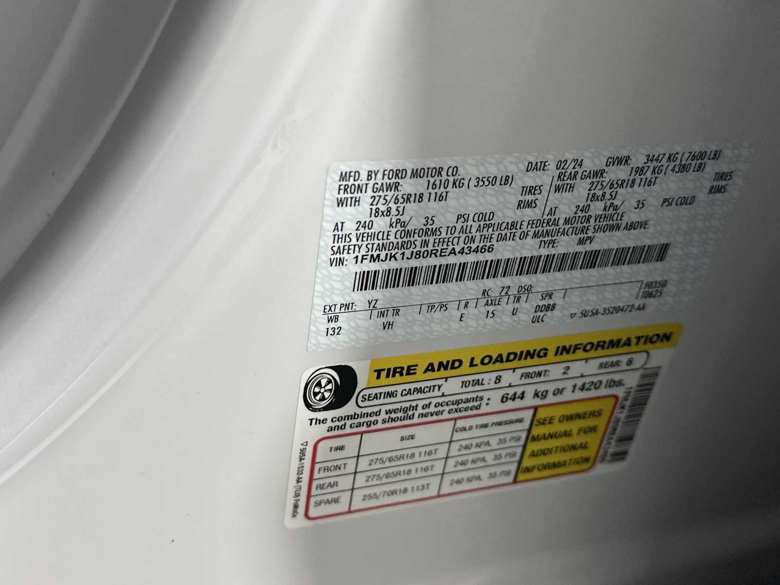 Certified 2024 Ford Expedition Max XLT image 36