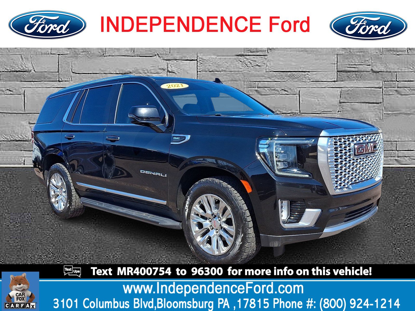 Used 2021 GMC Yukon Denali