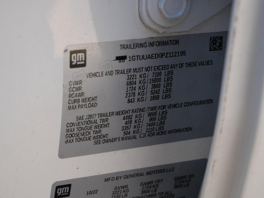 Used 2023 GMC Sierra 1500 Pro w/ Pro Value Package AWD/4WD image 41