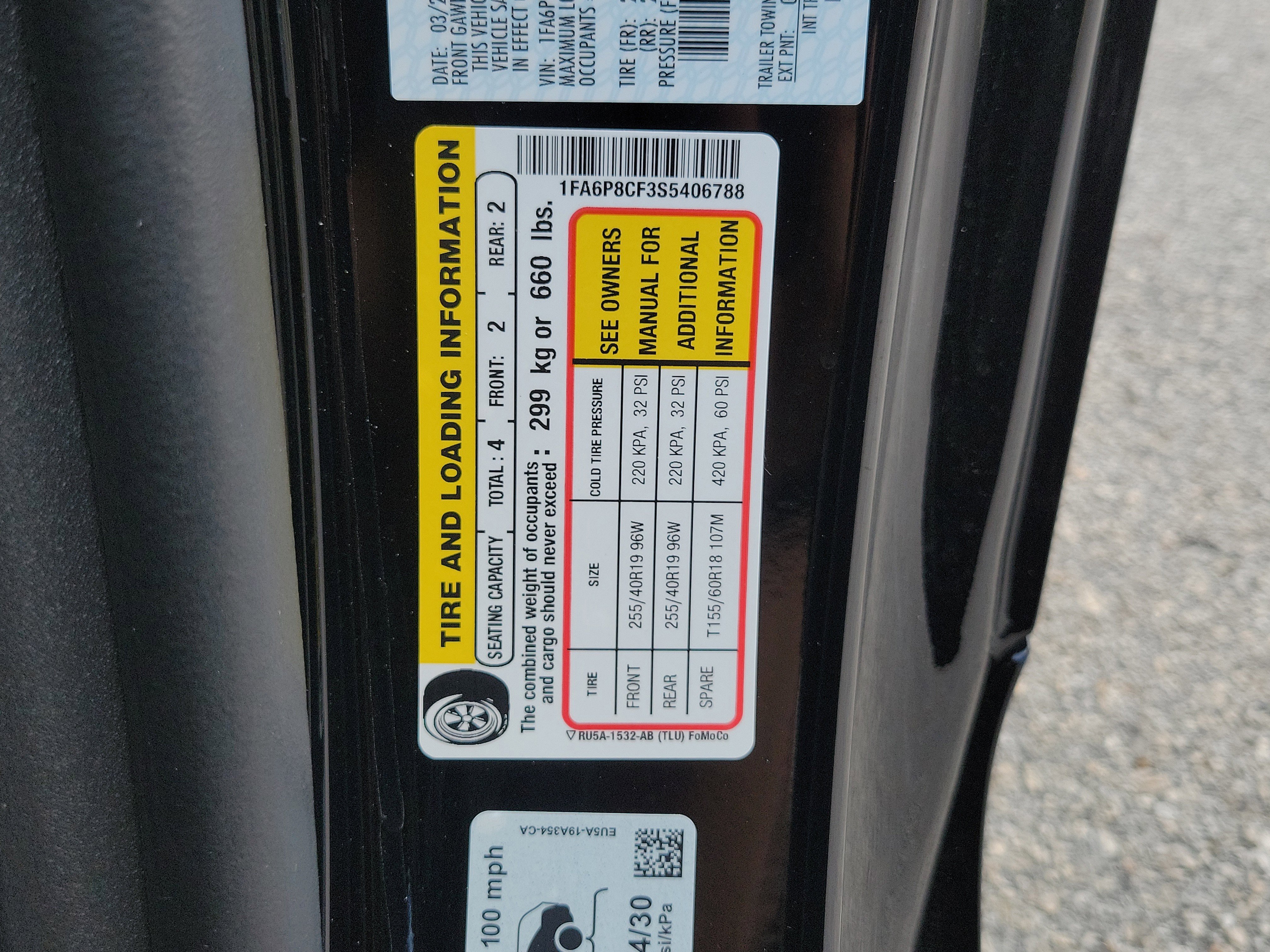 Certified 2025 Ford Mustang GT w/ Mustang Nite Pony Package RWD image 30
