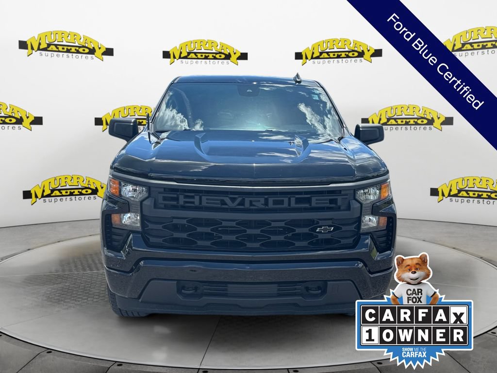 Used 2024 Chevrolet Silverado 1500 Custom w/ Turbomax Blackout Package RWD image 11