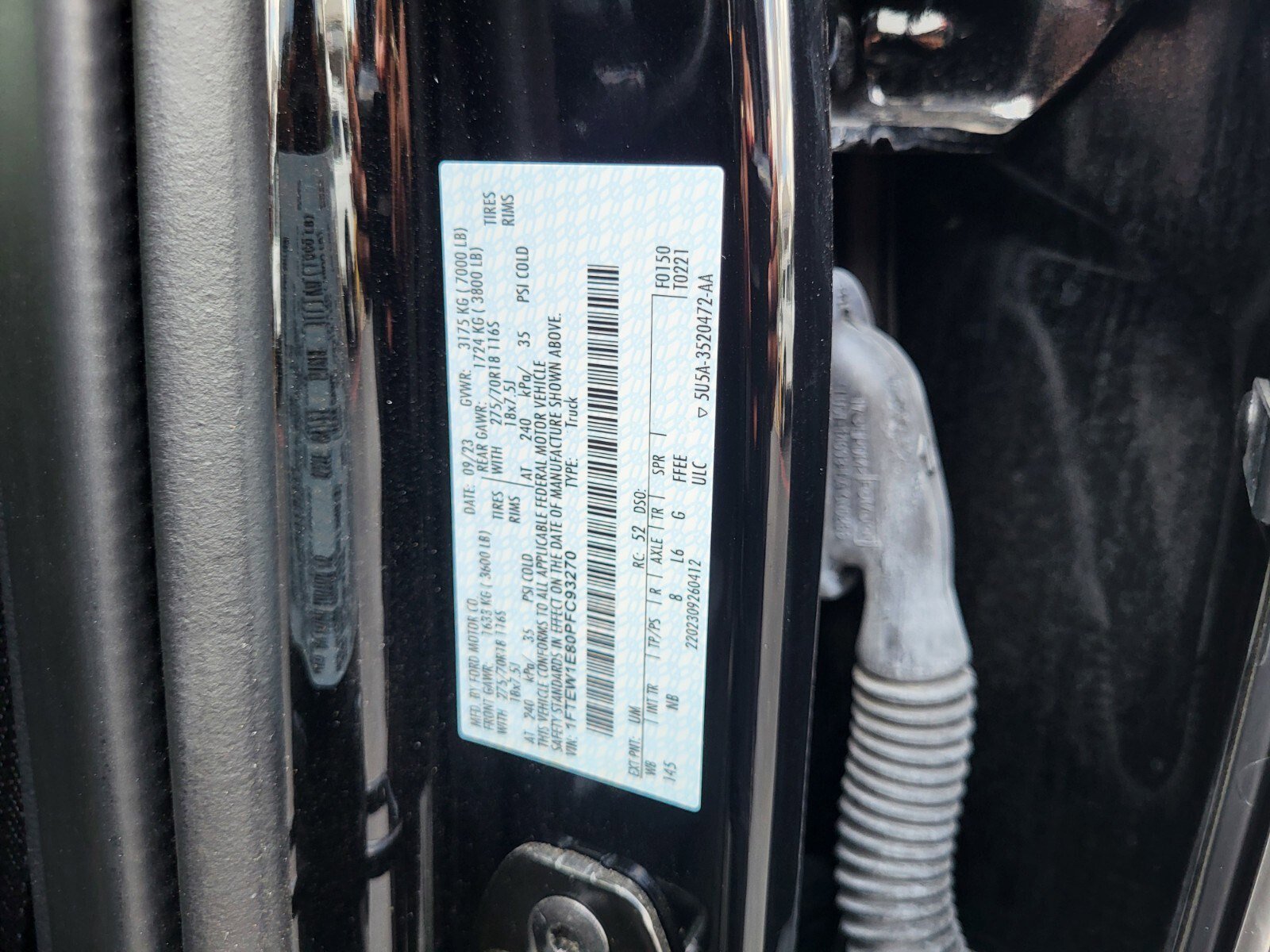 Certified 2023 Ford F150 Tremor w/ Equipment Group 402A High AWD/4WD image 38