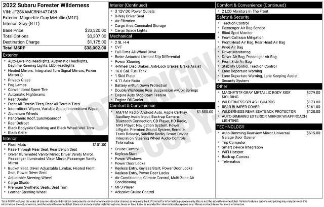 Used 2022 Subaru Forester Wilderness image 5