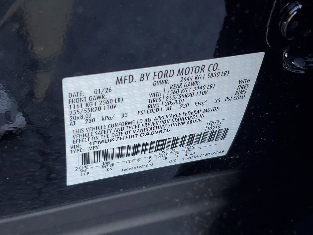 Certified 2026 Ford Explorer Platinum RWD image 32
