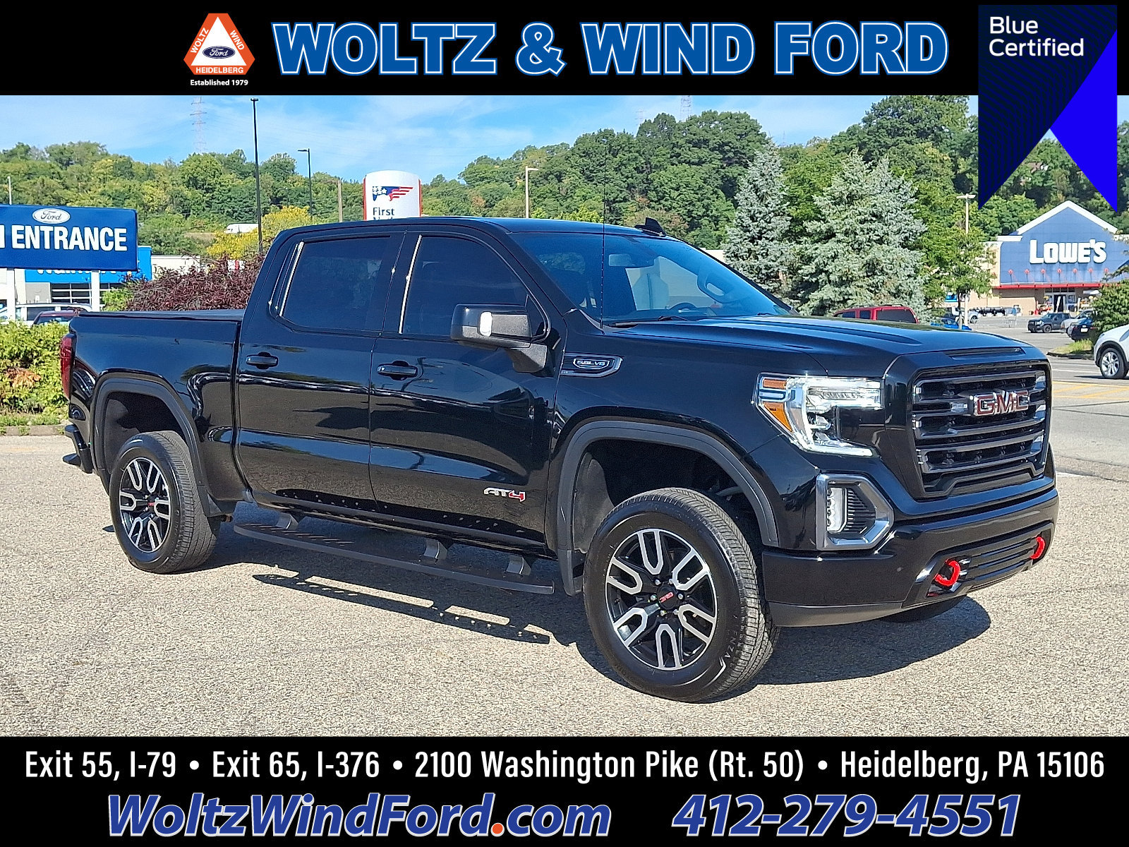 Used 2021 GMC Sierra 1500 AT4